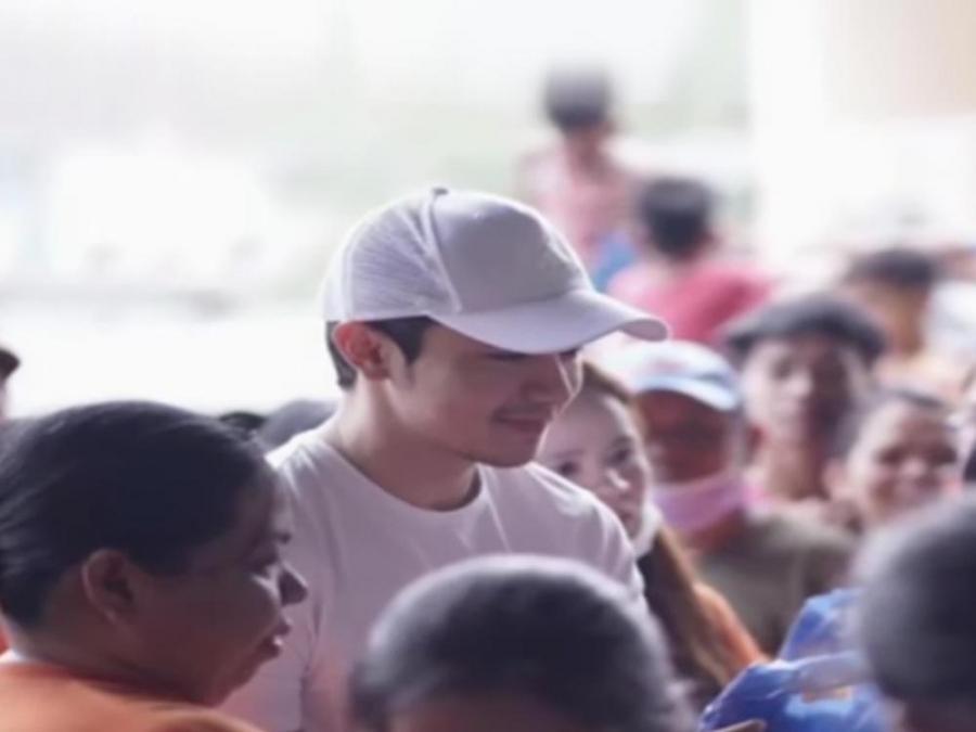 Alden Richards wants to inspire people through his relief effort for Taal Volcano victims