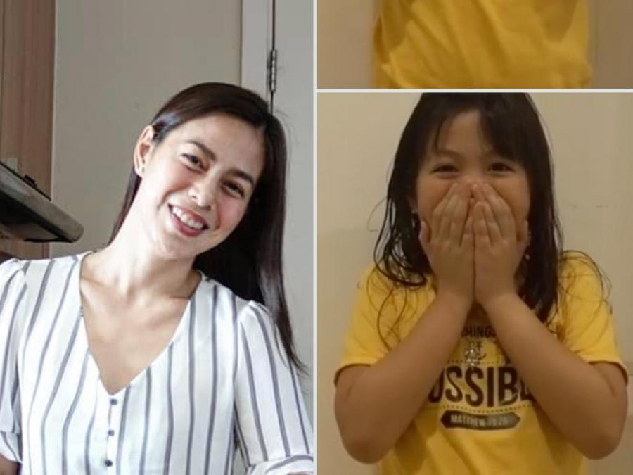 Bettinna Carlos's daughter Gummy gives priceless reaction as she ...