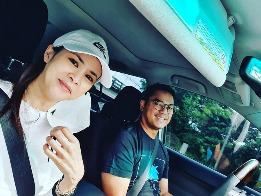 Husband and wife Ariel Rivera and Gelli de Belen