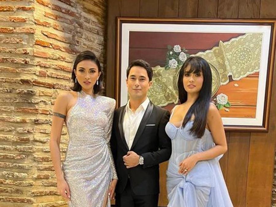 Beatrice Luigi Gomez, Rabiya Mateo and Marlon Stockinger