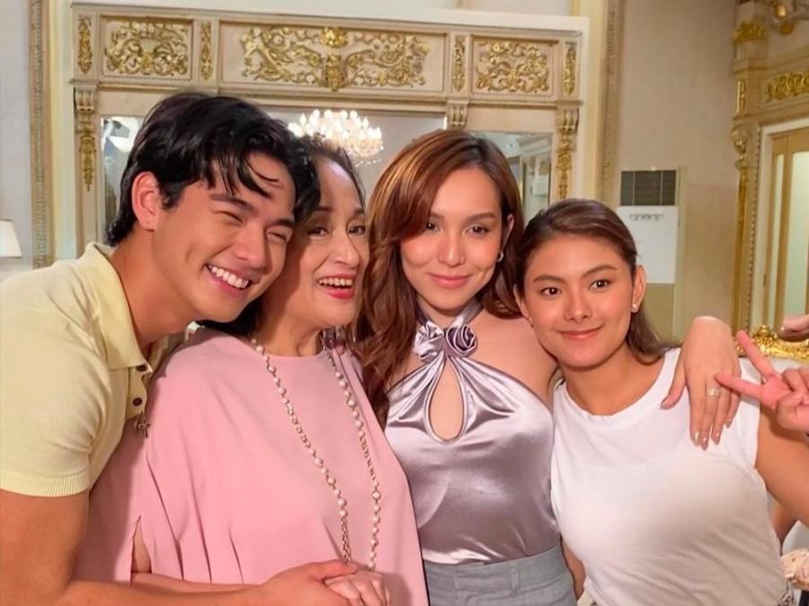 Coney Reyes is all smiles with her 'Shining Inheritance' costars Kate