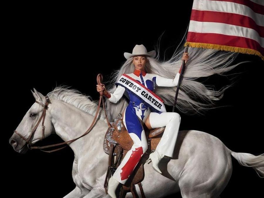 Beyonce picture in Cowboy Carter