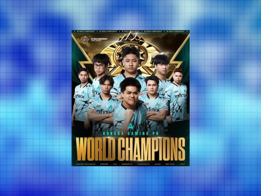 Aurora Gaming PH wins M7 World Championship