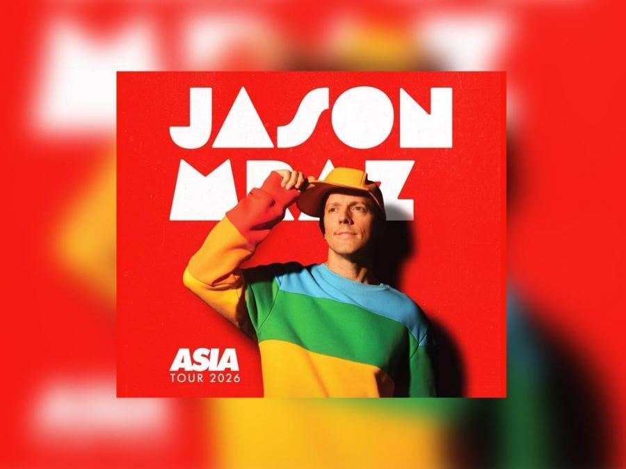 Jason Mraz announces Asia tour, set to perform in Manila in October
