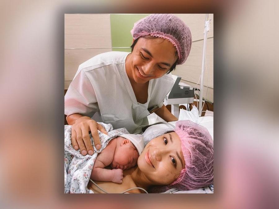 Kryz Uy and Slater Young with Scott Knoa