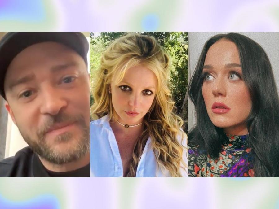 justin timberlake Britney spears katy perry