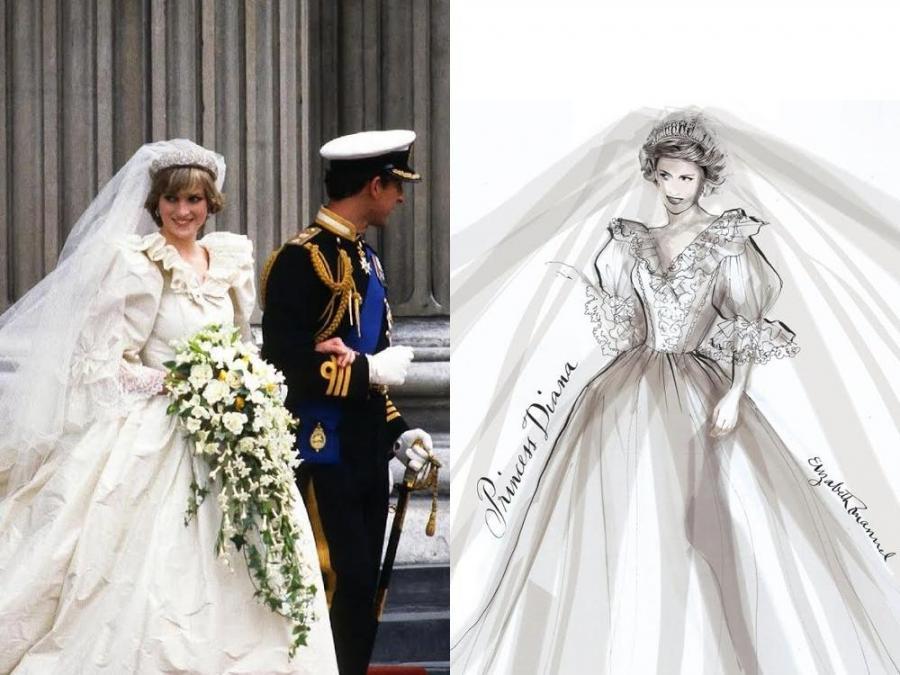 Princess Diana's wedding dress to go on display at Kensington Palace