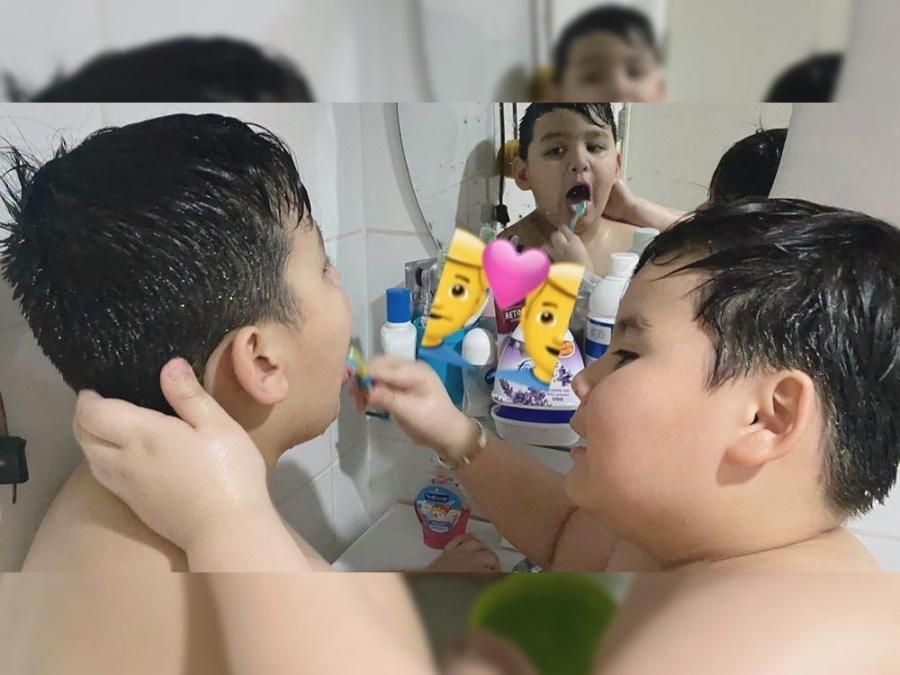 Baeby Baste and brother Samsam