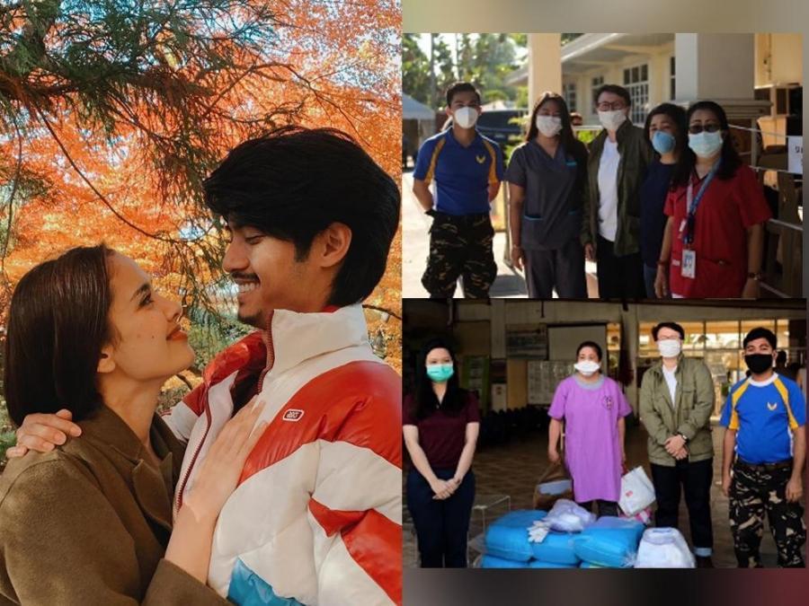 megan young donates ppes in provincial hospitals