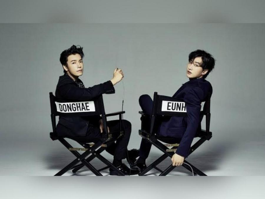 Super Junior members Donghae and Eunhyuk