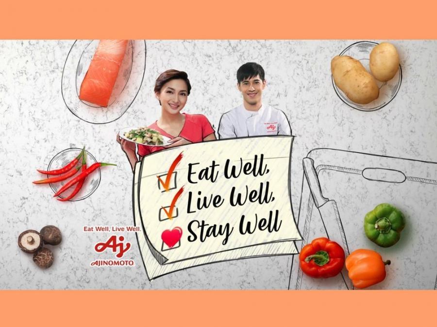 Gma Network And Ajinomoto Offer Nutritious Dishes Via Newest Cooking Show Eat Well Live Well Stay Well