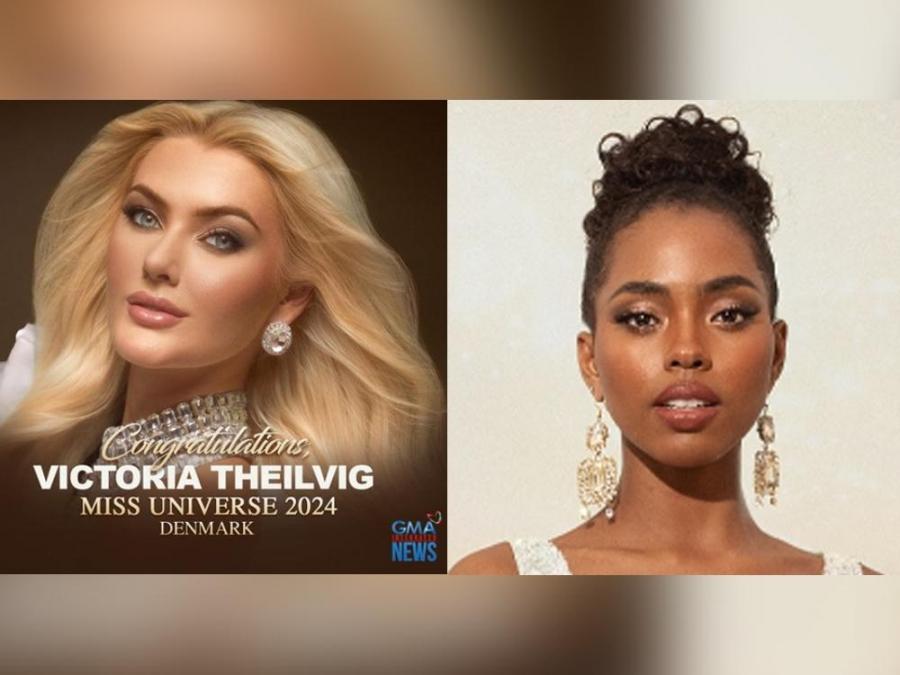 Chelsea Manalo and Miss Denmark