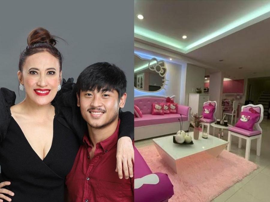 Aiai delas Alas, Gerald Sibayan, and their Hello Kitty-themed room