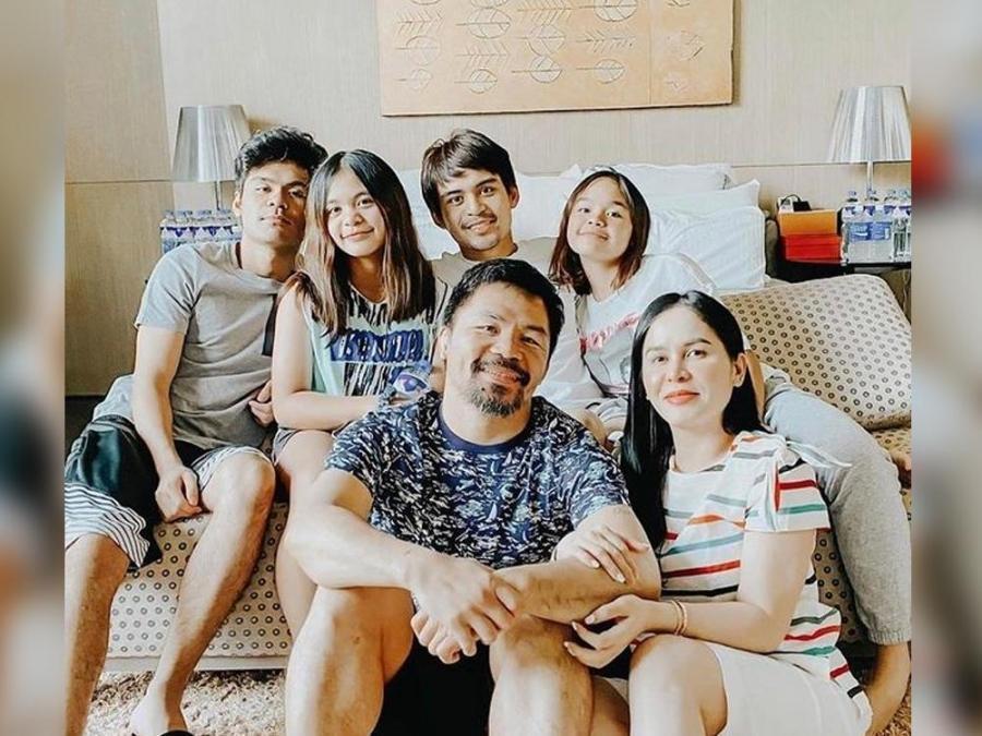 manny pacquiao, michael pacquiao, jinkee pacquiao, jimuel pacquiao