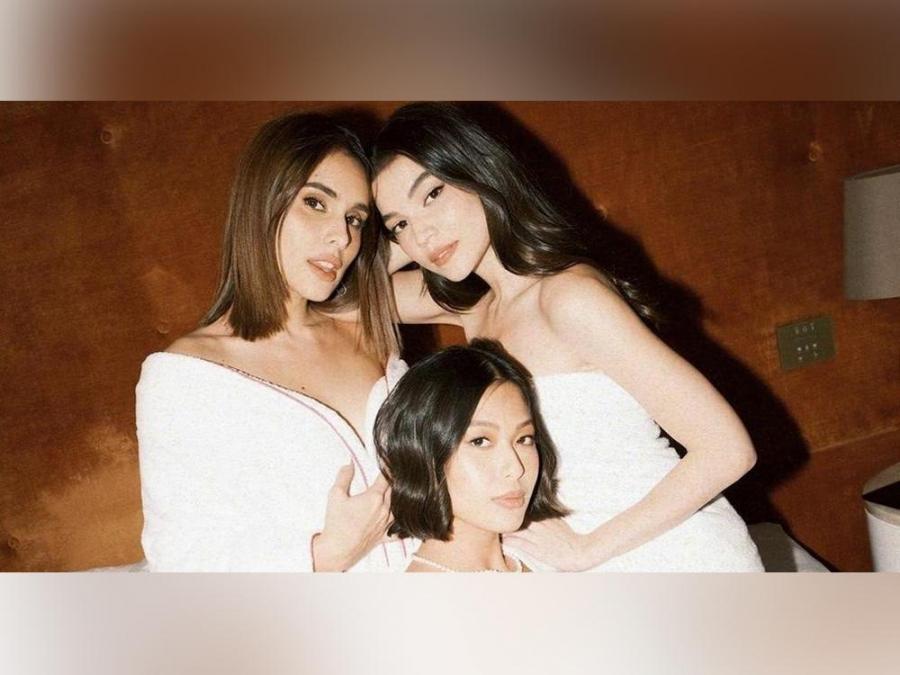 Michelle Dee, Rhian Ramos and Max Collins