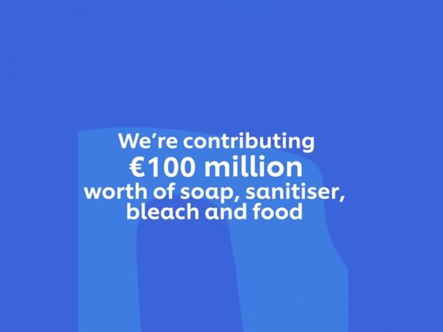 Unilever donates 100 million euro worth of soap sanitizer bleach food to fight covid crisis