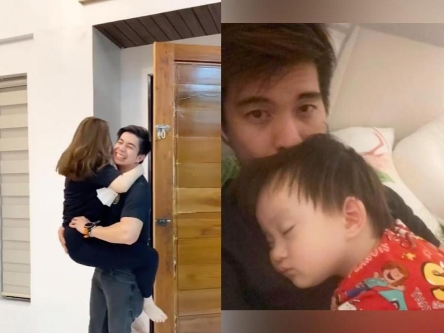 Rodjun Cruz and family 