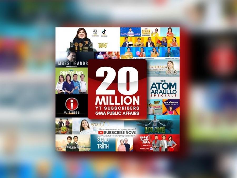 Home Of The Best Gma Public Affairs Earns Multiple Intl Wins Hits 20m Youtube Subs Gma 6052