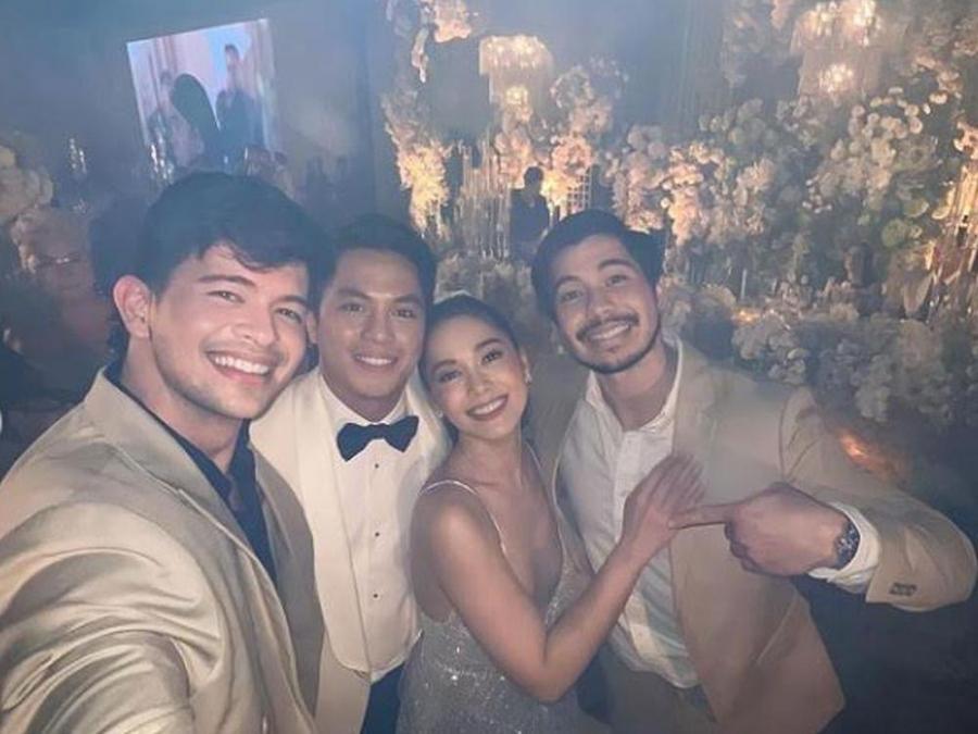 Rayver and Rodjun Cruz in Maja Salvador wedding