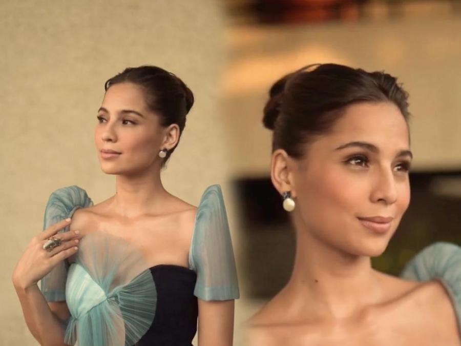 Jasmine CurtisSmith is a stunner in her modern terno dress