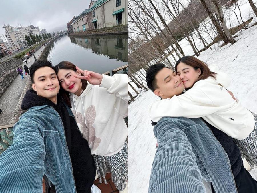 Shaira Diaz and EA Guzman in Japan