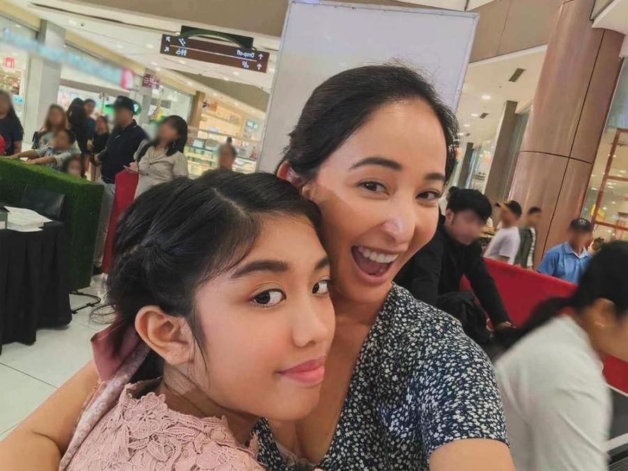 Katrina Halili and daughter Katie