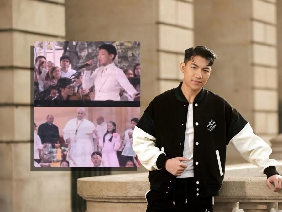 Darren Espanto reminisces heartfelt song performance for Pope Francis