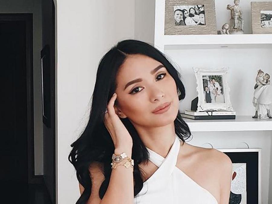 Heart Evangelista when asked if she's filming Crazy Rich Asians