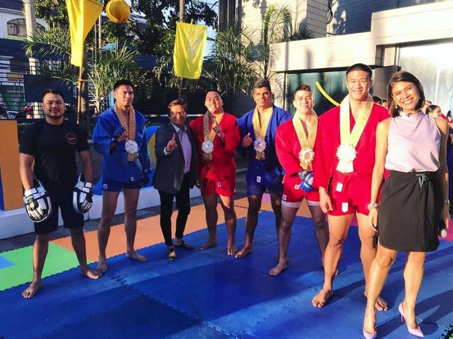 Pinoy Sambo Team in Unang Hirit