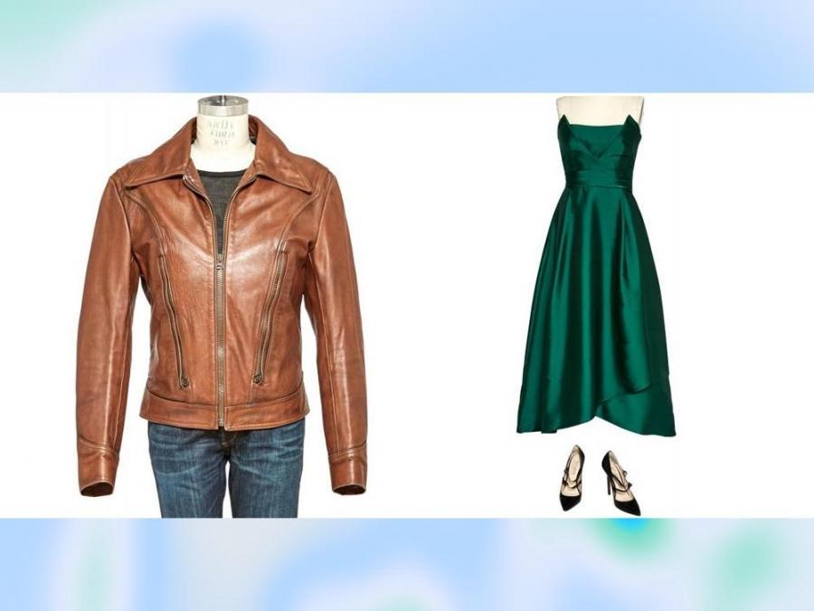 wolverine jacket and meryl streep dress