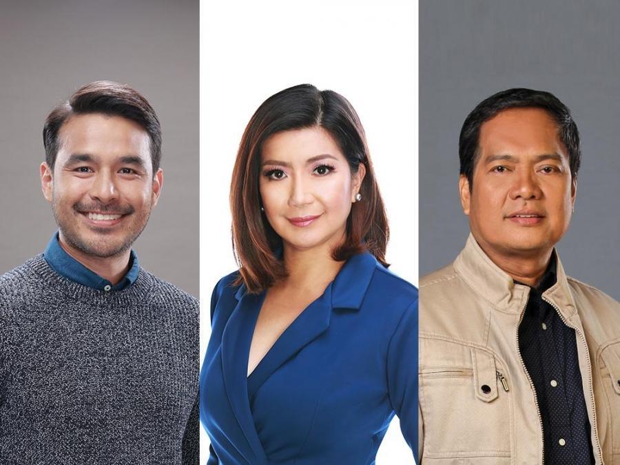 Atom Aurallo, Kara David, at Nathaniel Mang Tani Cruz