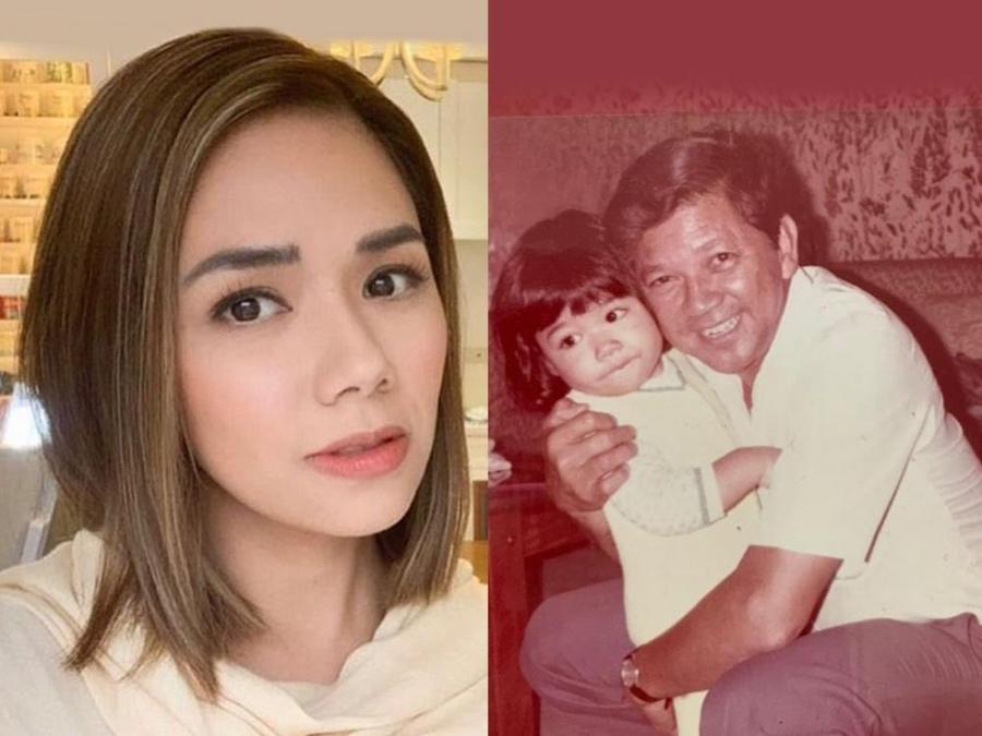 Danica Sotto and Papa Ebie