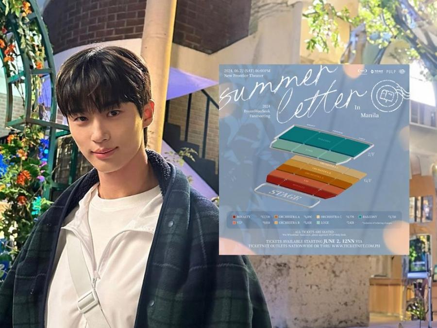 Lovely Runner actor Byeon Woo-seok Summer Letter Manila fan meeting