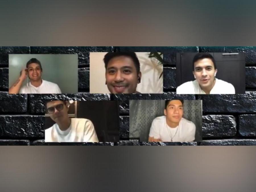 Rocco Nacino Lucho Ayala Paul Salas Jon Lucas and Prince Clemente on ArtistHideout