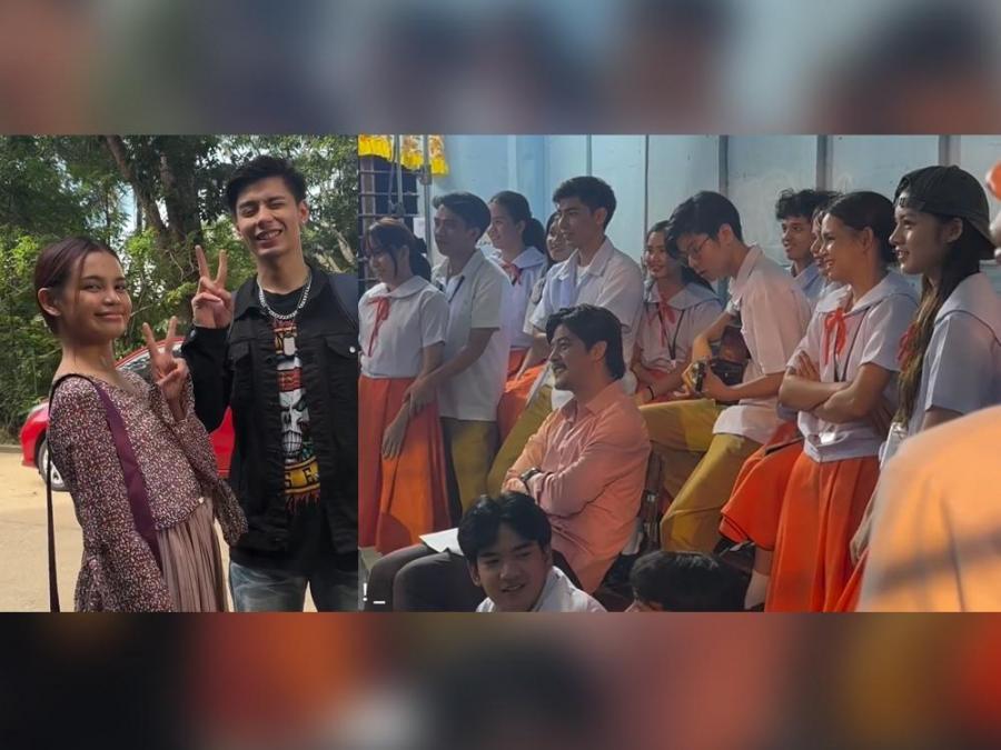  Zephanie vlog on the set of MAKA