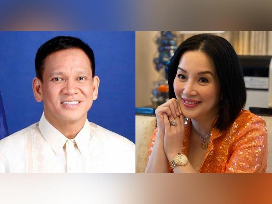 Kris Aquino and Mel Senen Sarmiento