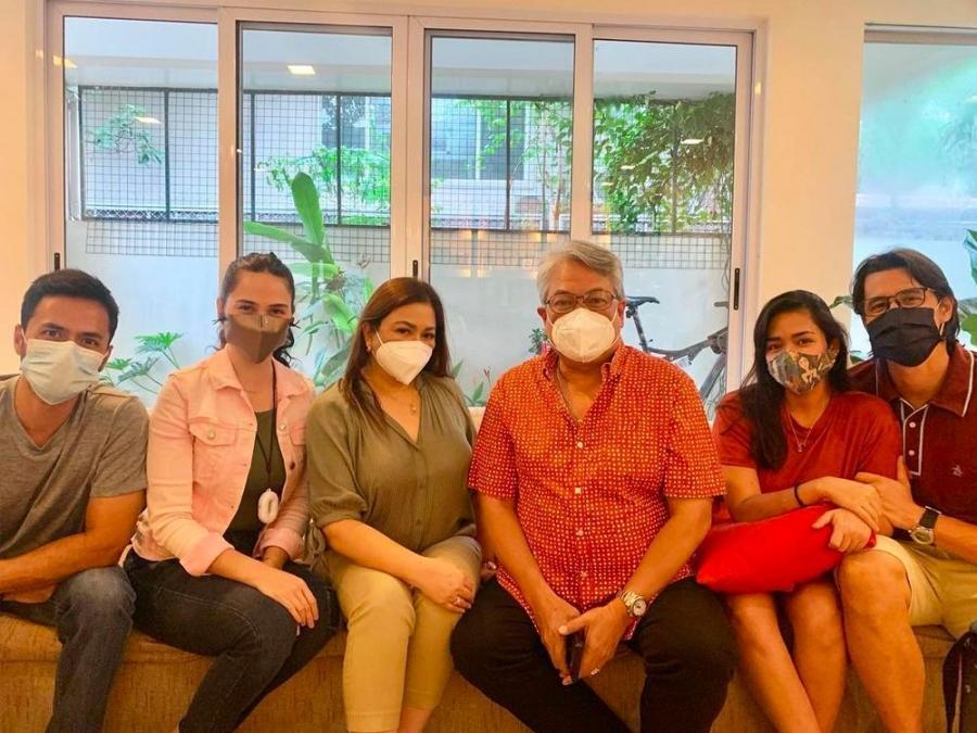 Danica Sotto with Oyo Sotto and Kristine Hermosa