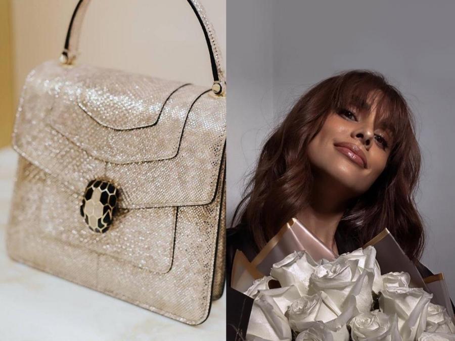 Max Collins' designer bag is a mesmerizing creation