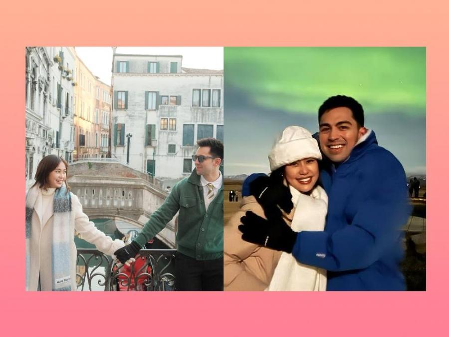 Derrick Monasterio and Elle Villanueva