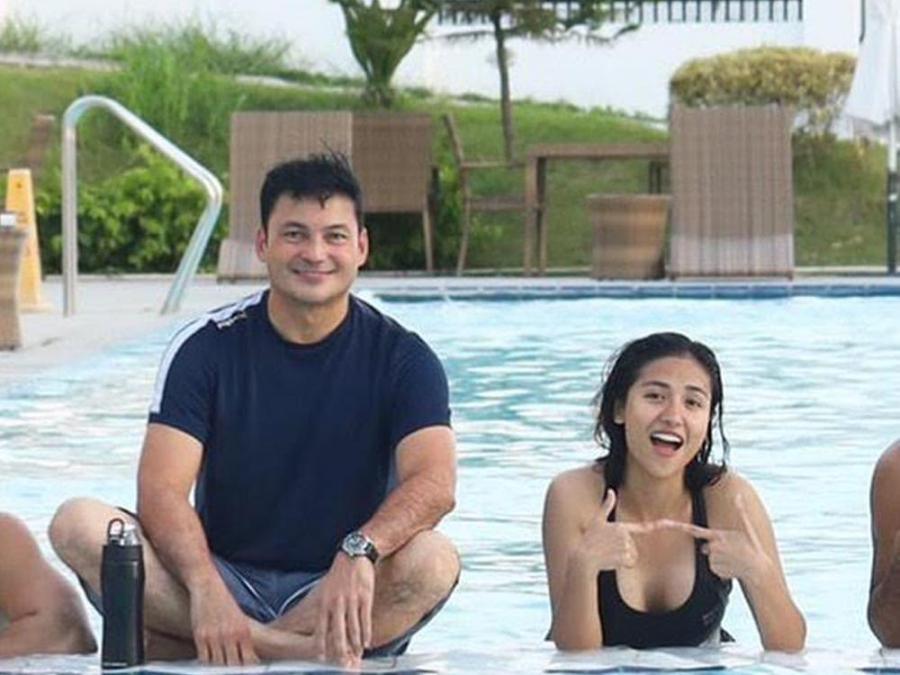 Gabby Concepcion and Sanya Lopez