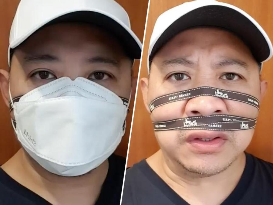 Michael V Hermes face mask