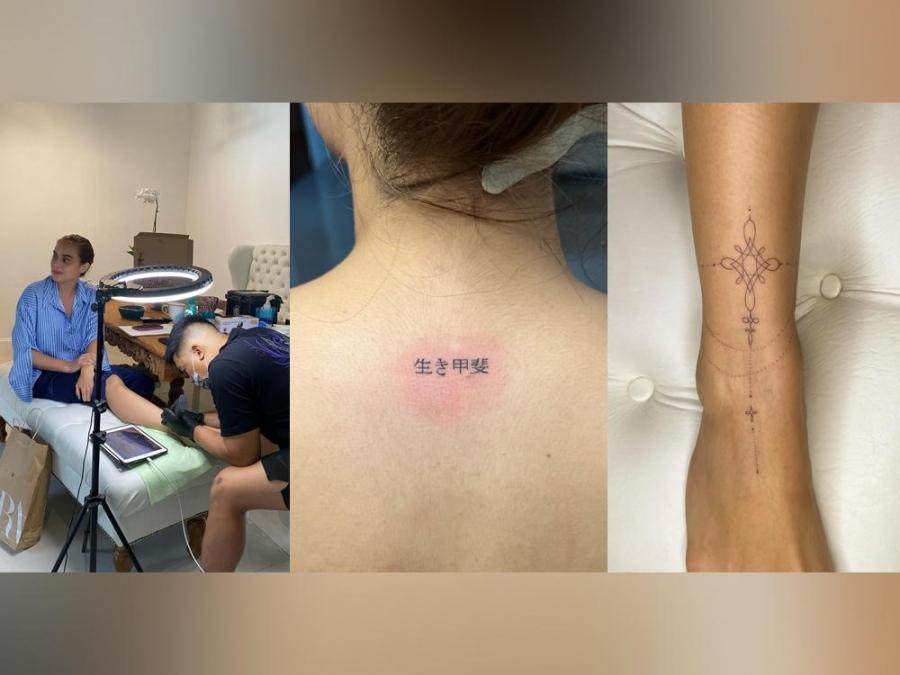 Max Collins gets 2 new tattoos