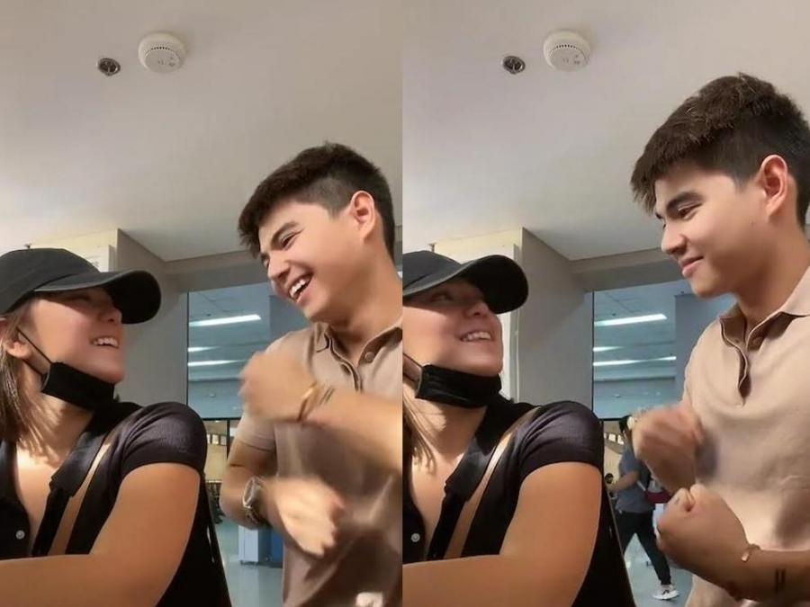 Mikee Quintos and Paul Salas