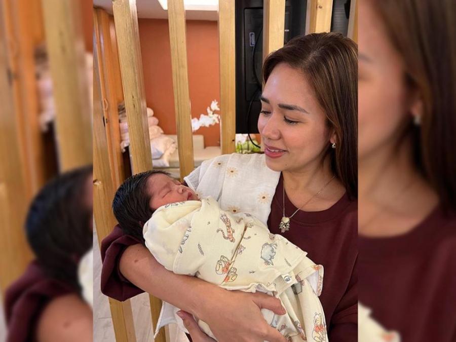 Danica Sotto and Baby Thia