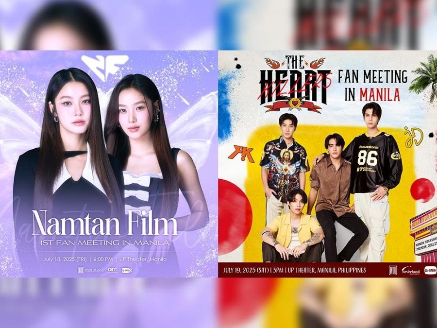 Thai GL and BL artists fan meeting in Manila