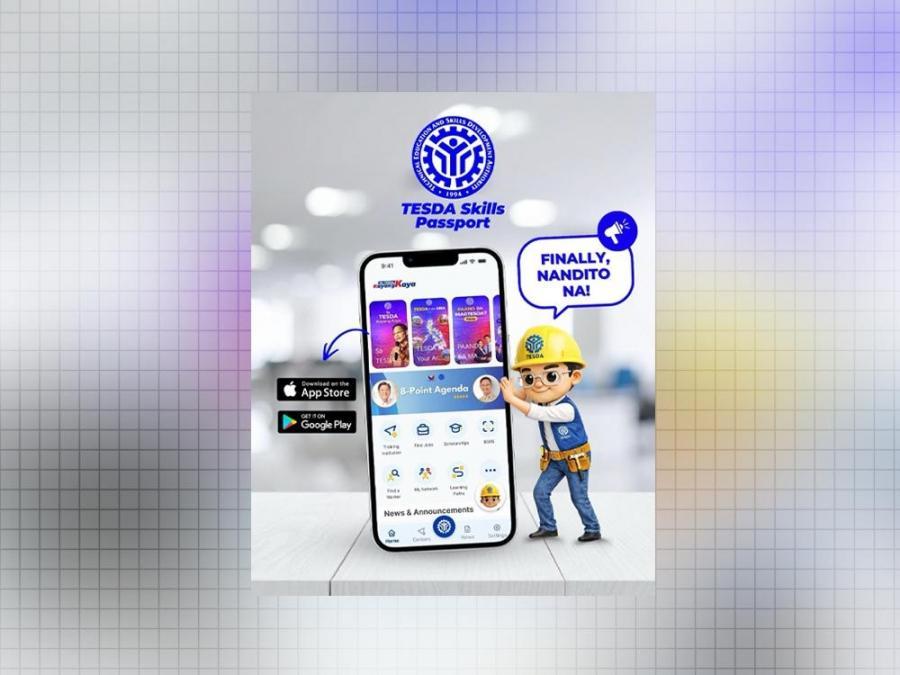 TESDA introduces 'Skills Passport' app for training, scholarships, jobs