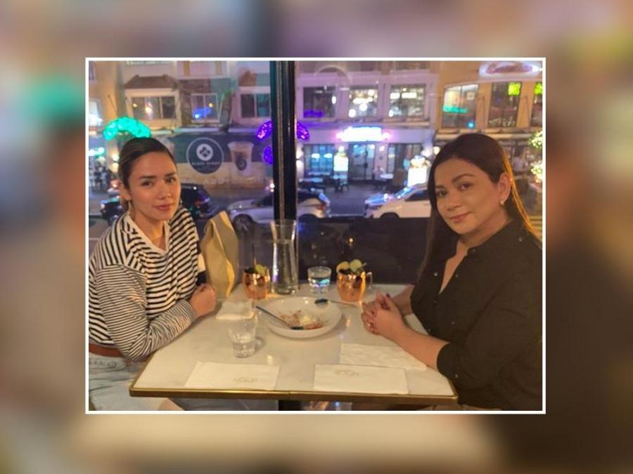 Danica Sotto and Dina Bonnevie