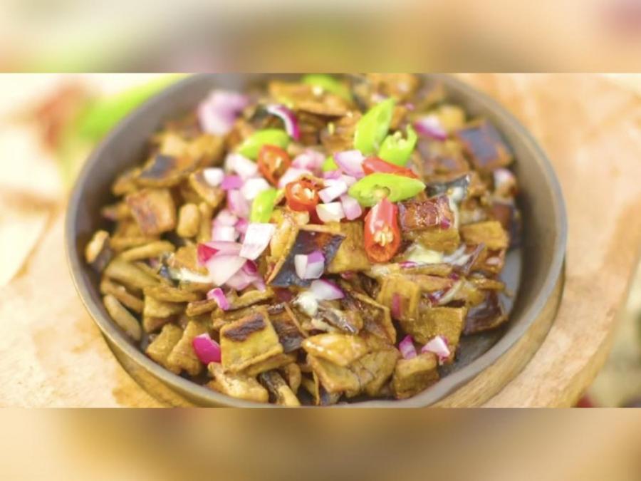 recipe banana peel sisig