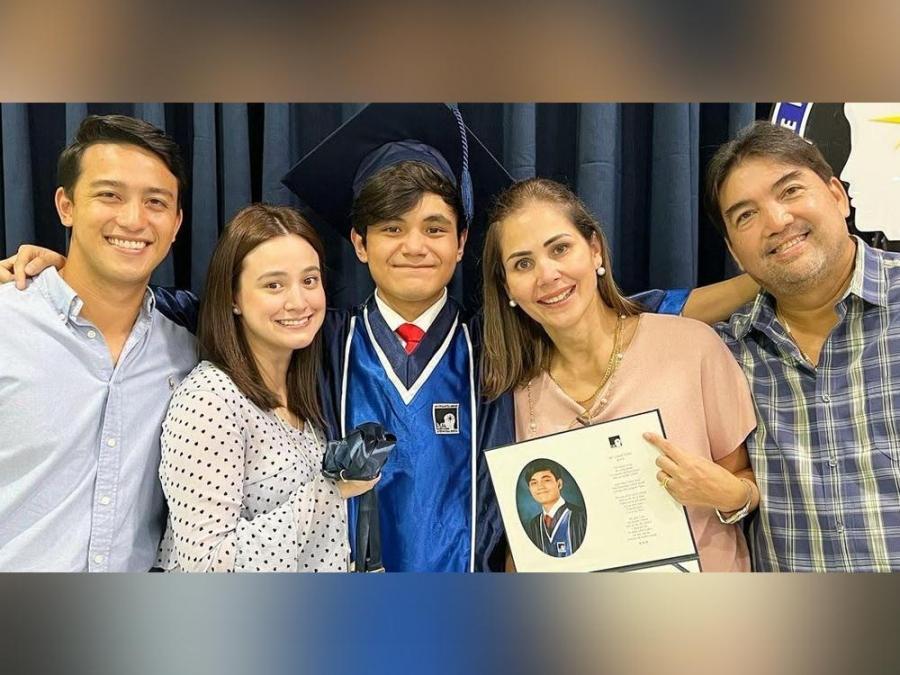 Maritoni Fernandez and Liam Sarmiento