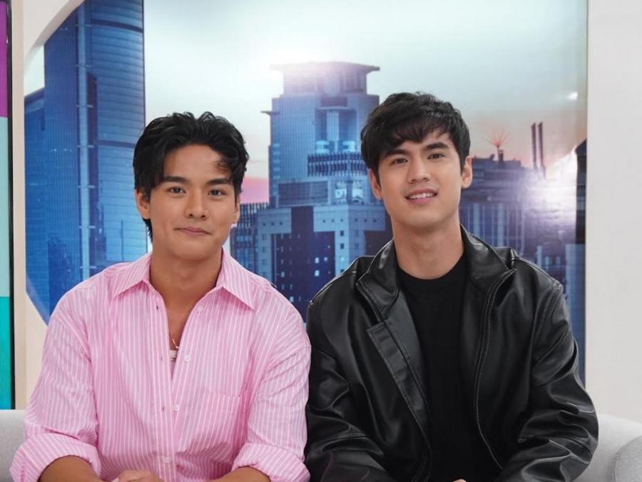 Mikael Daez and Emilio Daez in Fast Talk With Boy Abunda